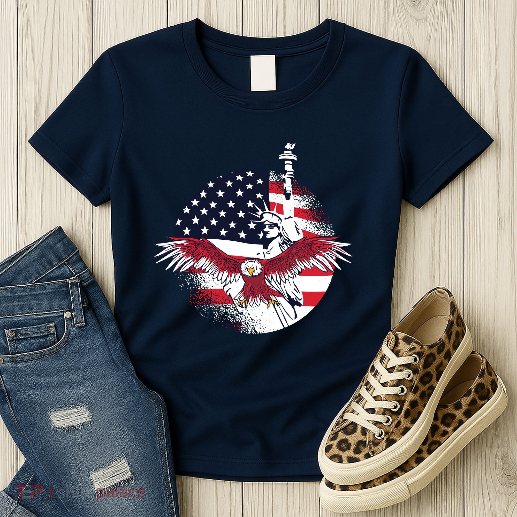 Liberty Eagle Women's T-Shirt