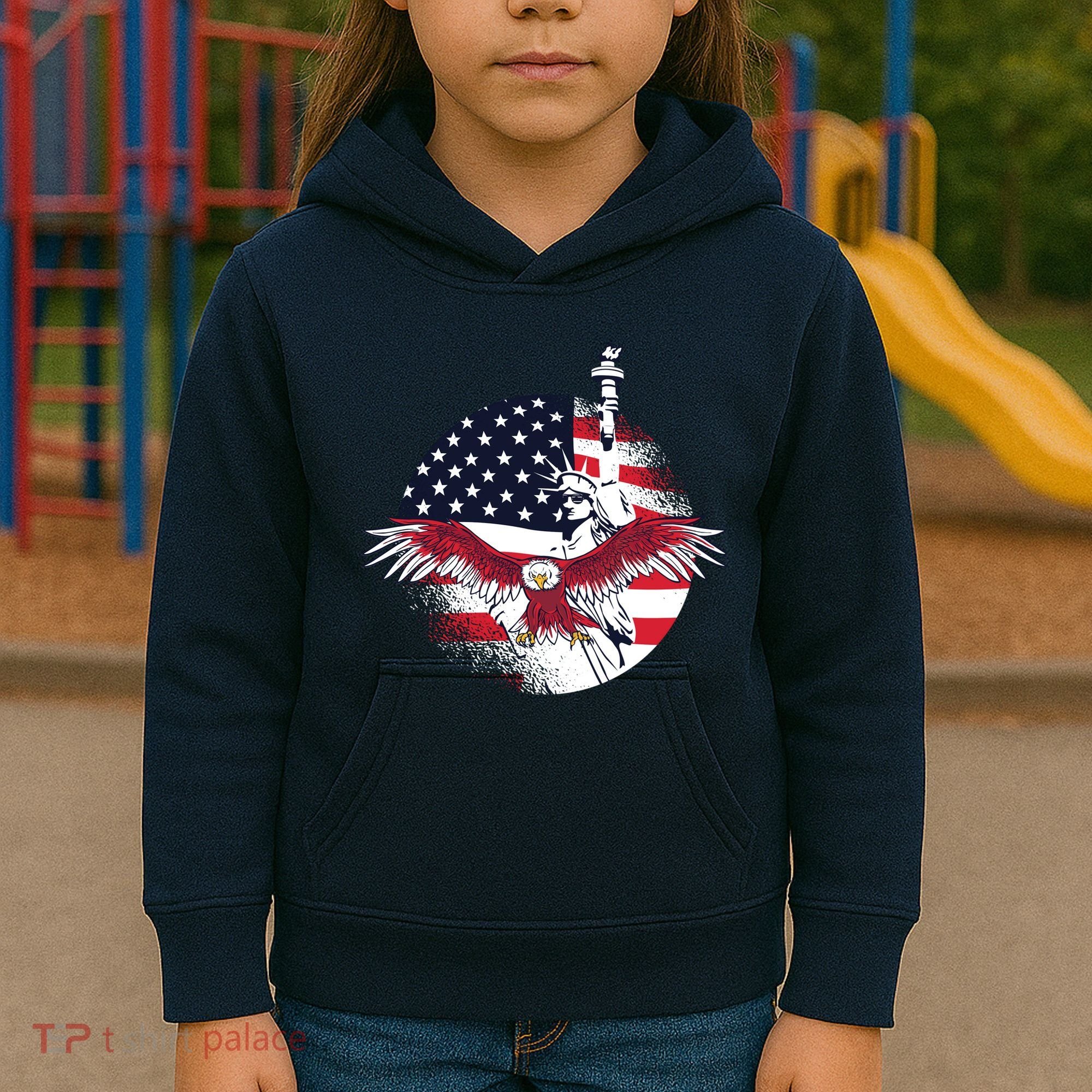 Liberty Eagle Kids Hoodie