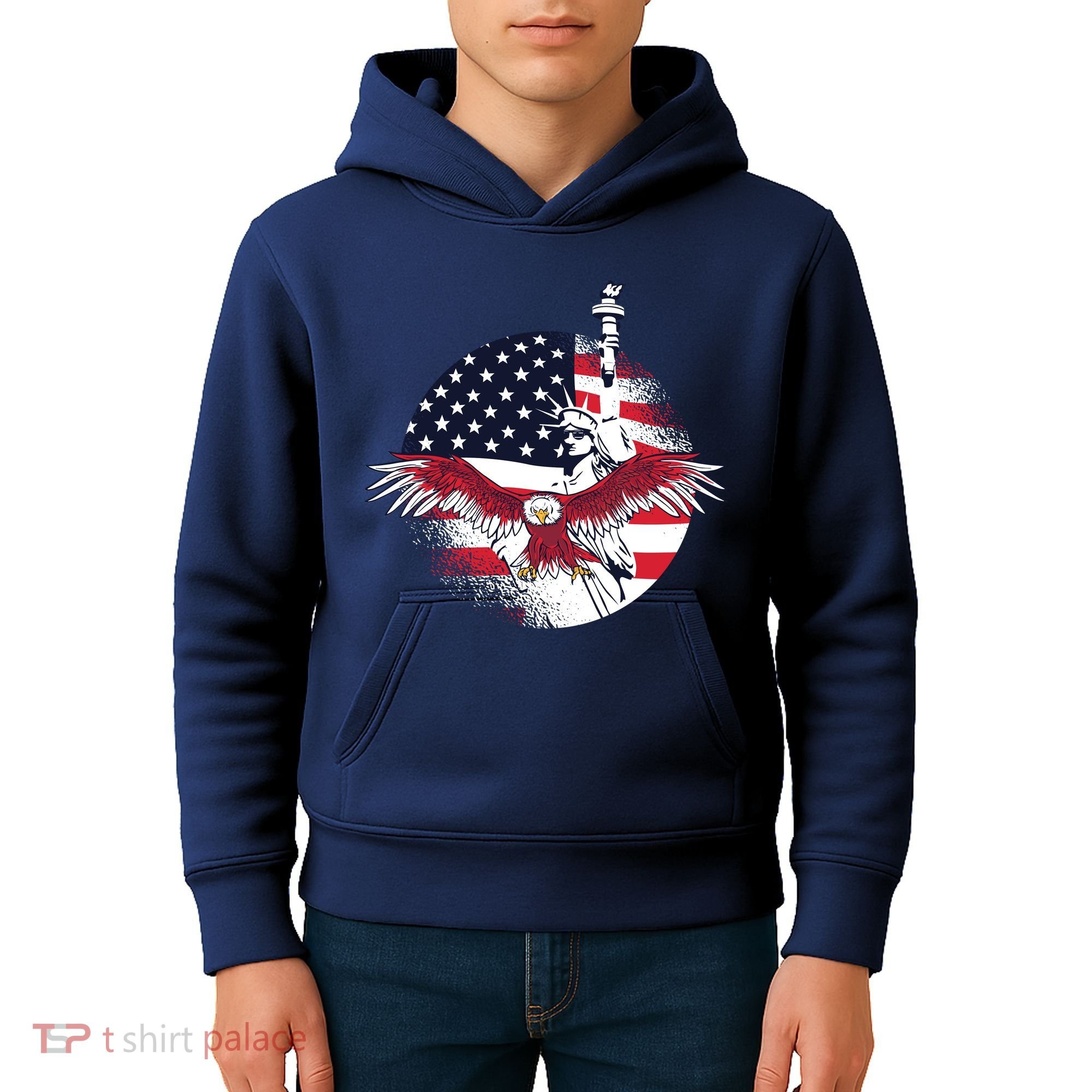 Liberty Eagle Kids Hoodie