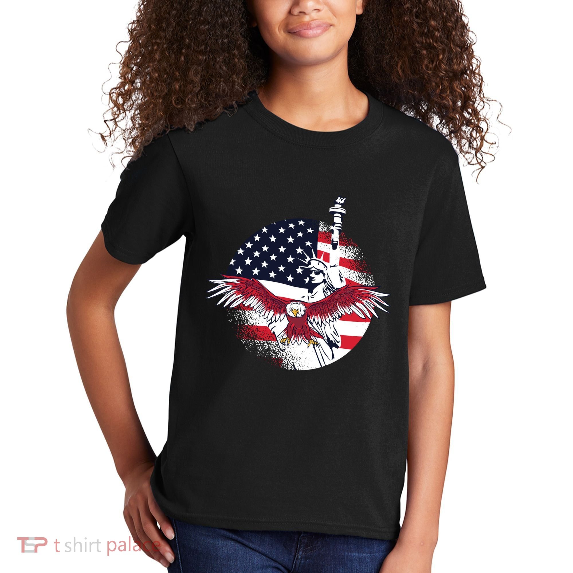 Liberty Eagle Kids T-Shirt