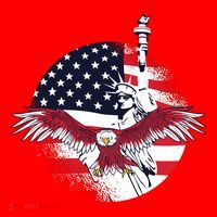 Liberty Eagle Santa Hat thumb 1