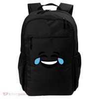 Laugh Emoji Backpack thumb 0