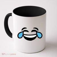 Laugh Emoji Coffee Mug thumb 0