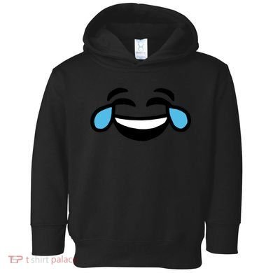 Laugh Emoji Toddler Hoodie