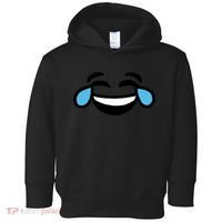 Laugh Emoji Toddler Hoodie thumb 0