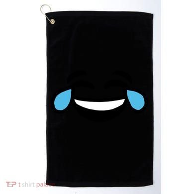 Laugh Emoji Golf Towel