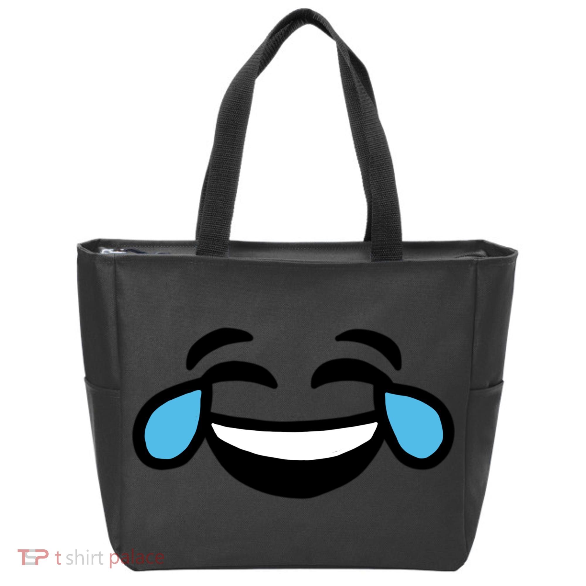 Laugh Emoji Tote Bag