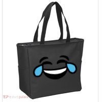 Laugh Emoji Tote Bag thumb 2