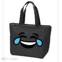 Laugh Emoji Tote Bag thumb 3