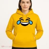Laugh Emoji Hoodie thumb 5