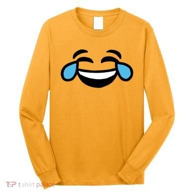 Laugh Emoji Long Sleeve Shirt