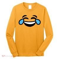 Laugh Emoji Long Sleeve Shirt thumb 0