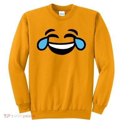 Laugh Emoji Sweatshirt
