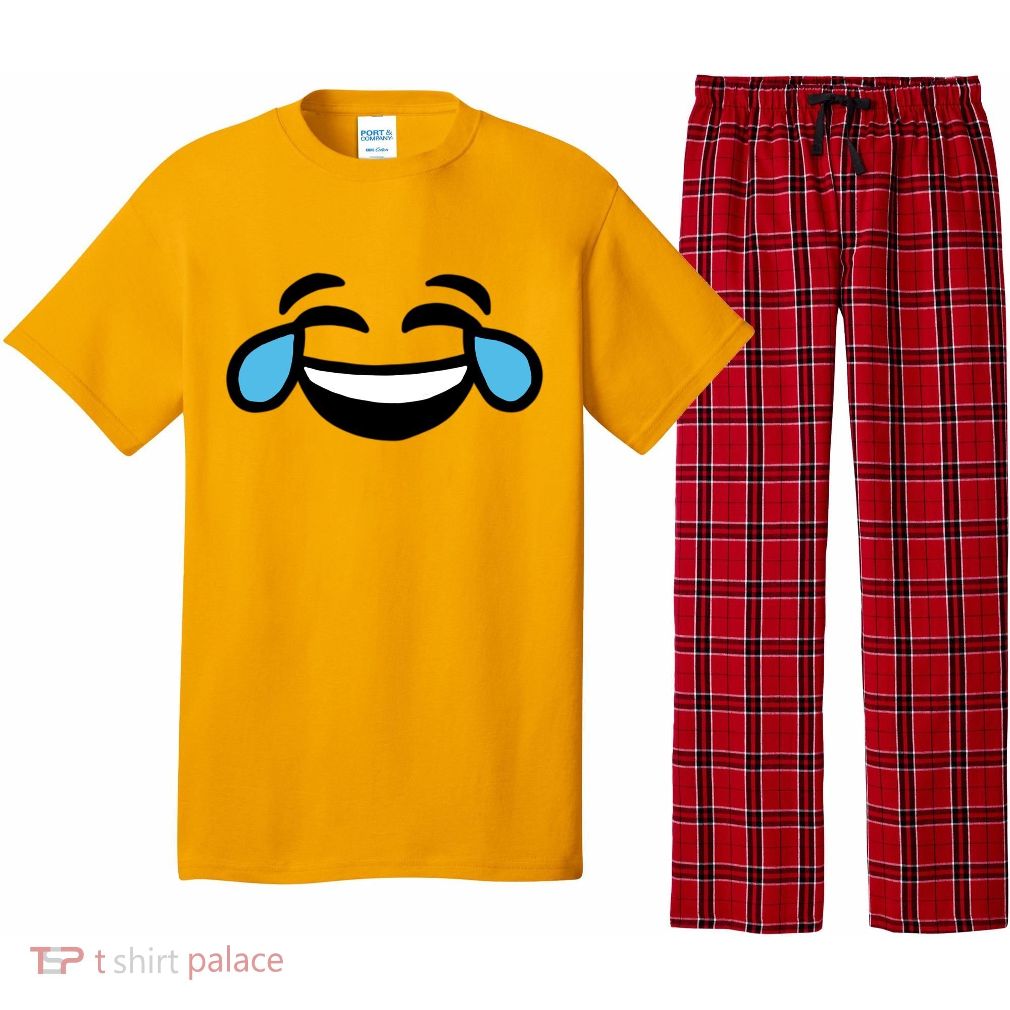Laugh Emoji Pajama Set