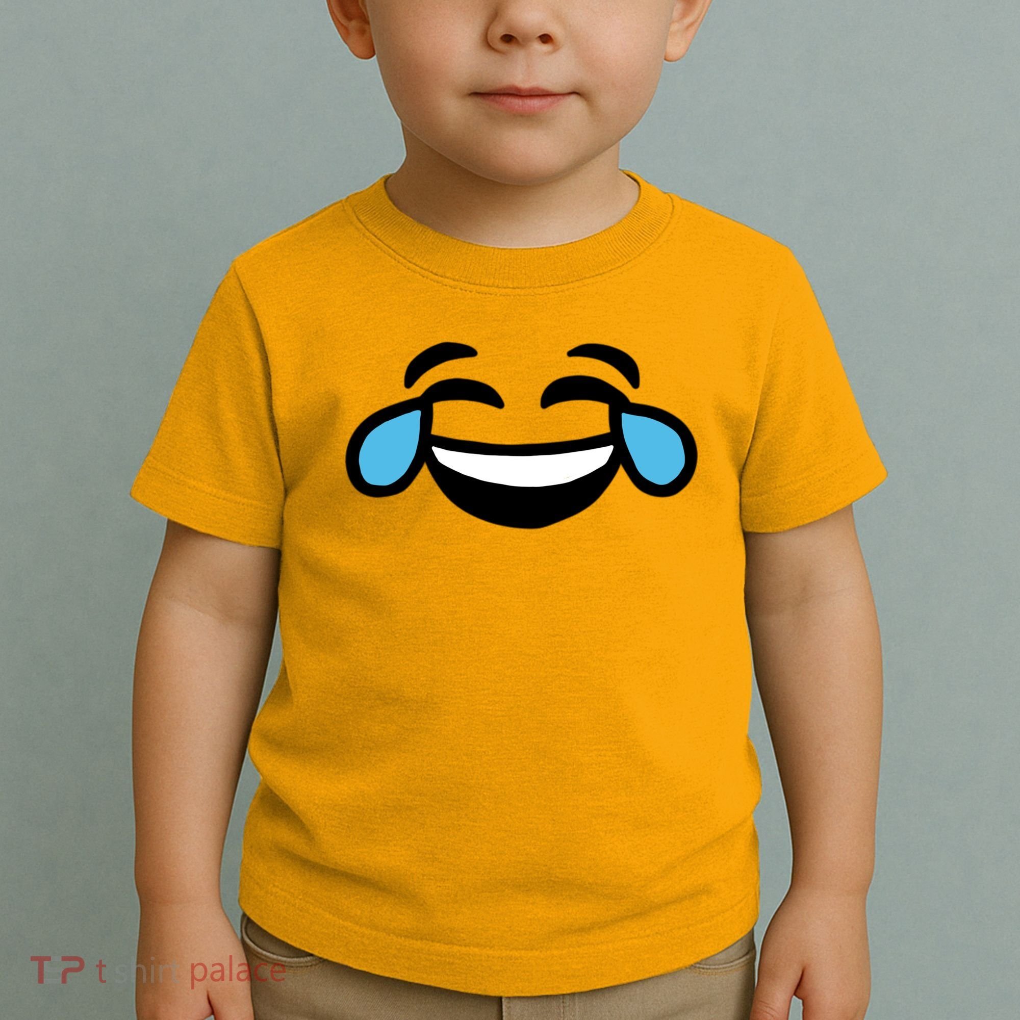 Laugh Emoji Toddler T-Shirt