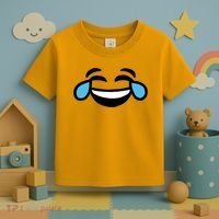 Laugh Emoji Toddler T-Shirt thumb 3