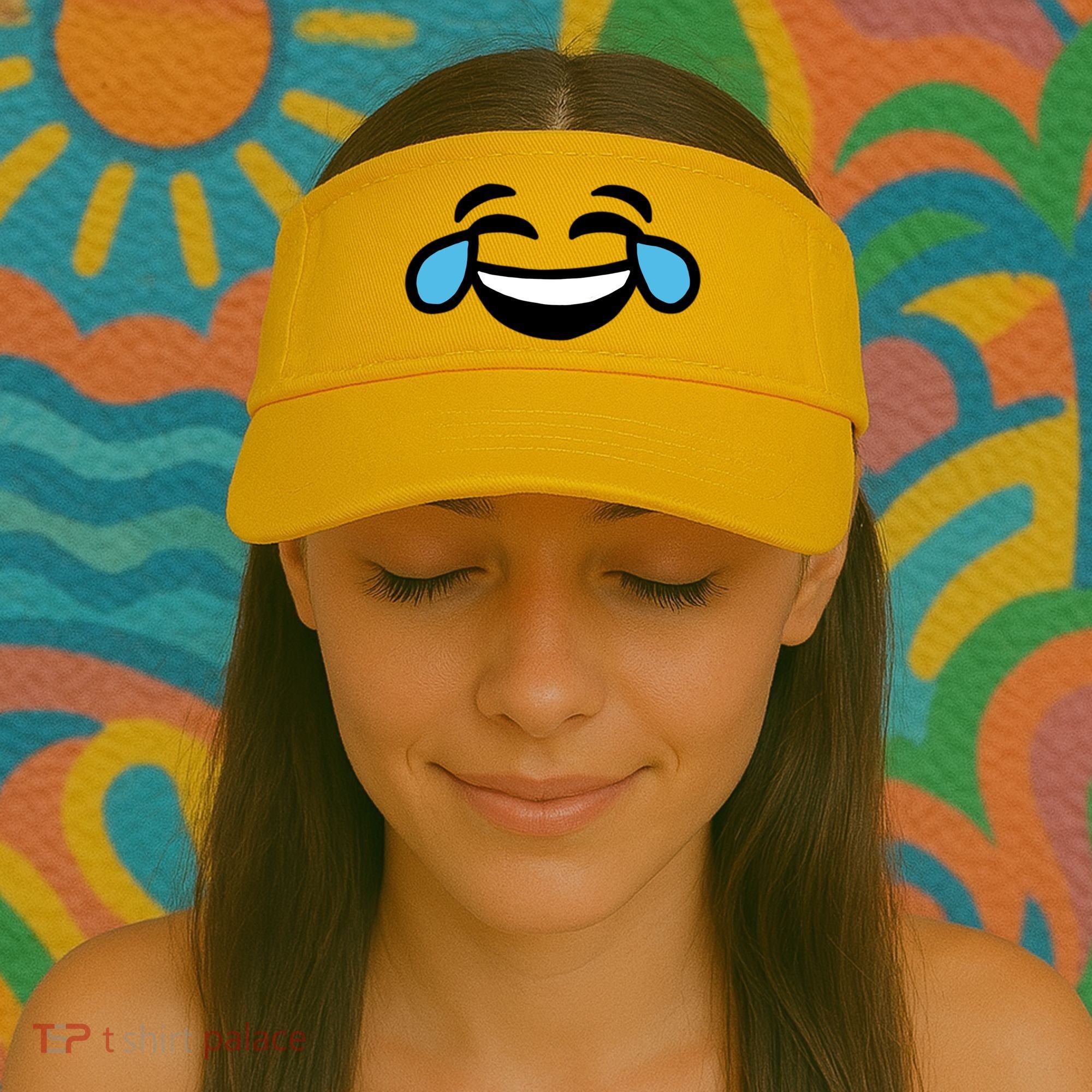 Laugh Emoji Visor