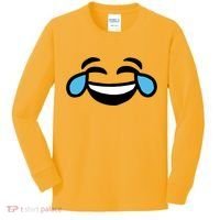 Laugh Emoji Kids Long Sleeve Shirt thumb 0
