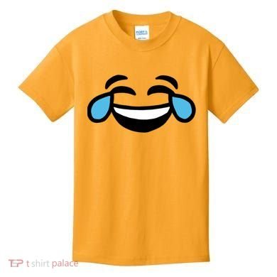 Laugh Emoji Kids T-Shirt