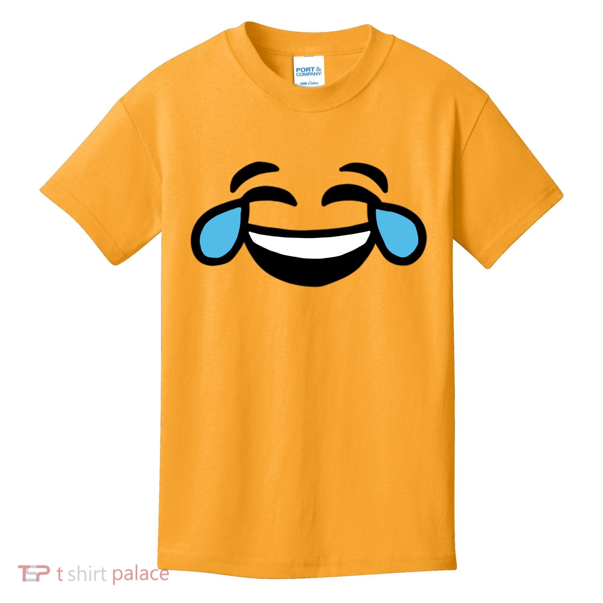 Laugh Emoji Kids T-Shirt
