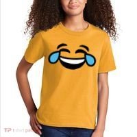 Laugh Emoji Kids T-Shirt thumb 2