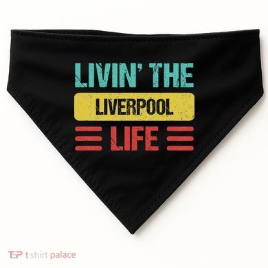 Liverpool England USA-Made Doggie Bandana
