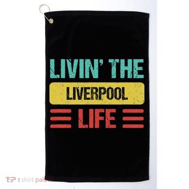 Liverpool England Golf Towel