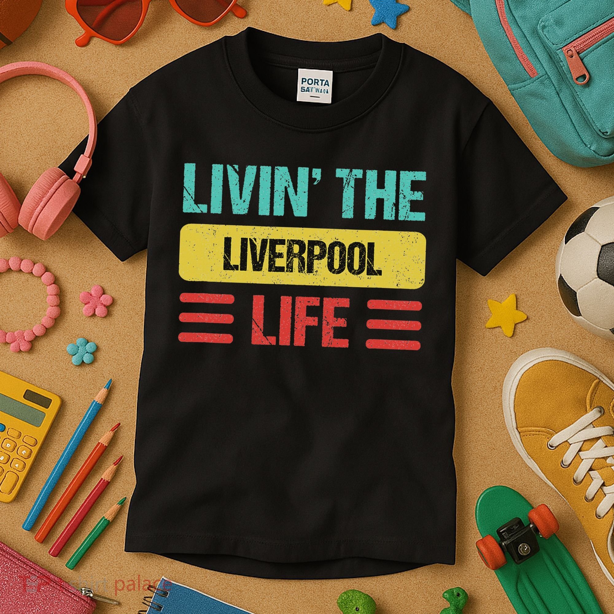 Liverpool England Kids T-Shirt