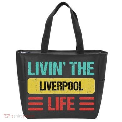 Liverpool England Tote Bag