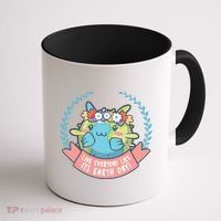 Live Everyday Like It's Earth Day Cute Coffee Mug thumb 1