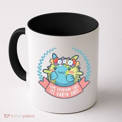 Live Everyday Like It's Earth Day Cute Coffee Mug