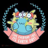 Live Everyday Like It's Earth Day Cute Coffee Mug thumb 5