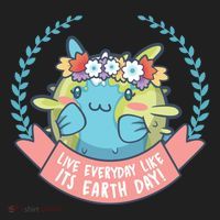 Live Everyday Like It's Earth Day Cute Hat thumb 2