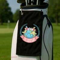 Live Everyday Like It's Earth Day Cute Golf Towel thumb 2