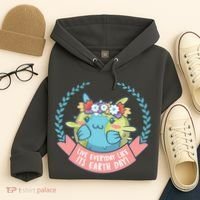 Live Everyday Like It's Earth Day Cute Hoodie thumb 4
