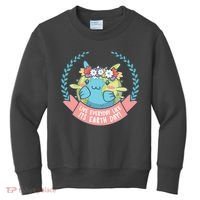 Live Everyday Like It's Earth Day Cute Kids Sweatshirt thumb 0