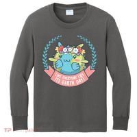 Live Everyday Like It's Earth Day Cute Kids Long Sleeve Shirt thumb 0