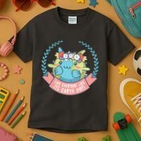 Live Everyday Like It's Earth Day Cute Kids T-Shirt thumb 3