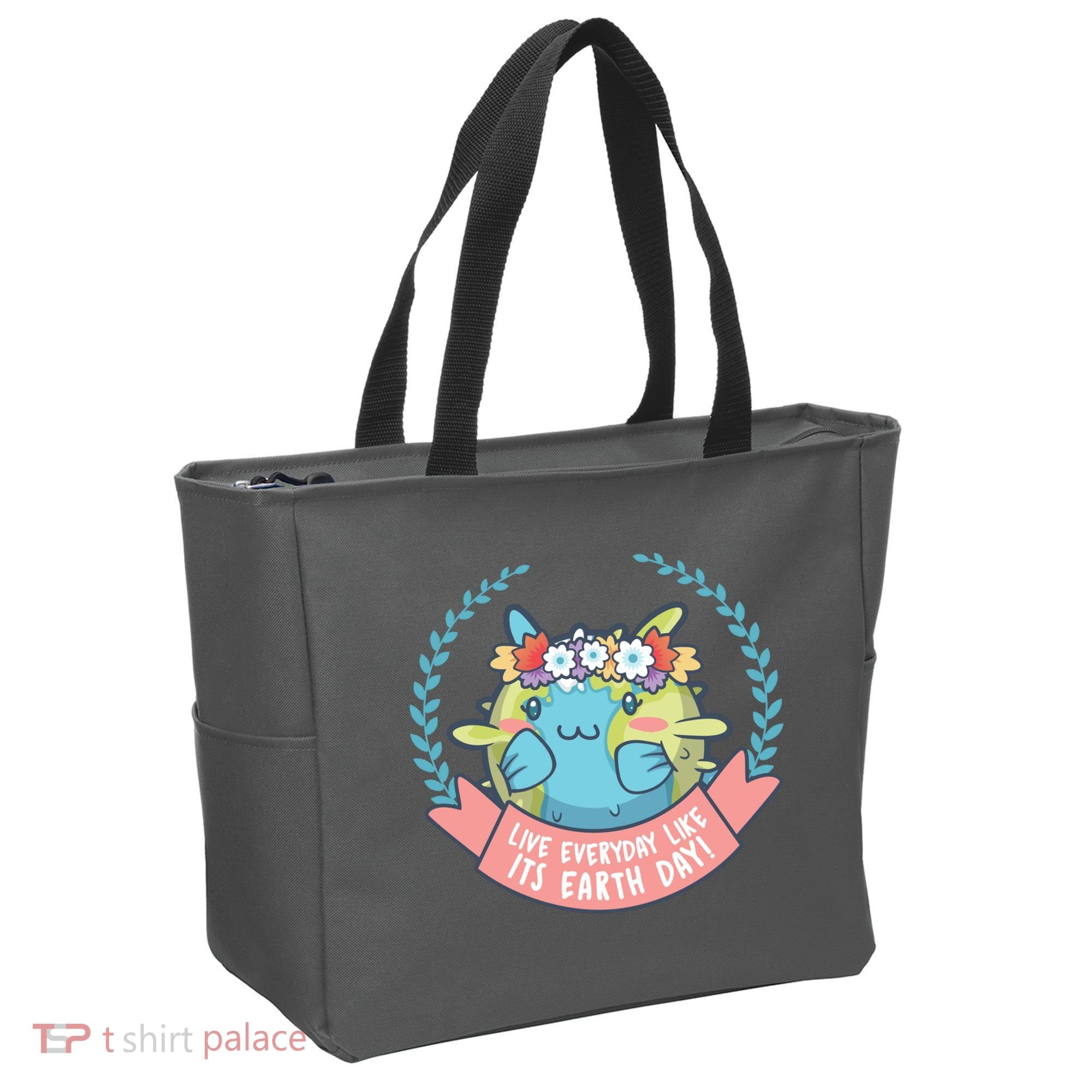 Live Everyday Like It's Earth Day Cute Tote Bag