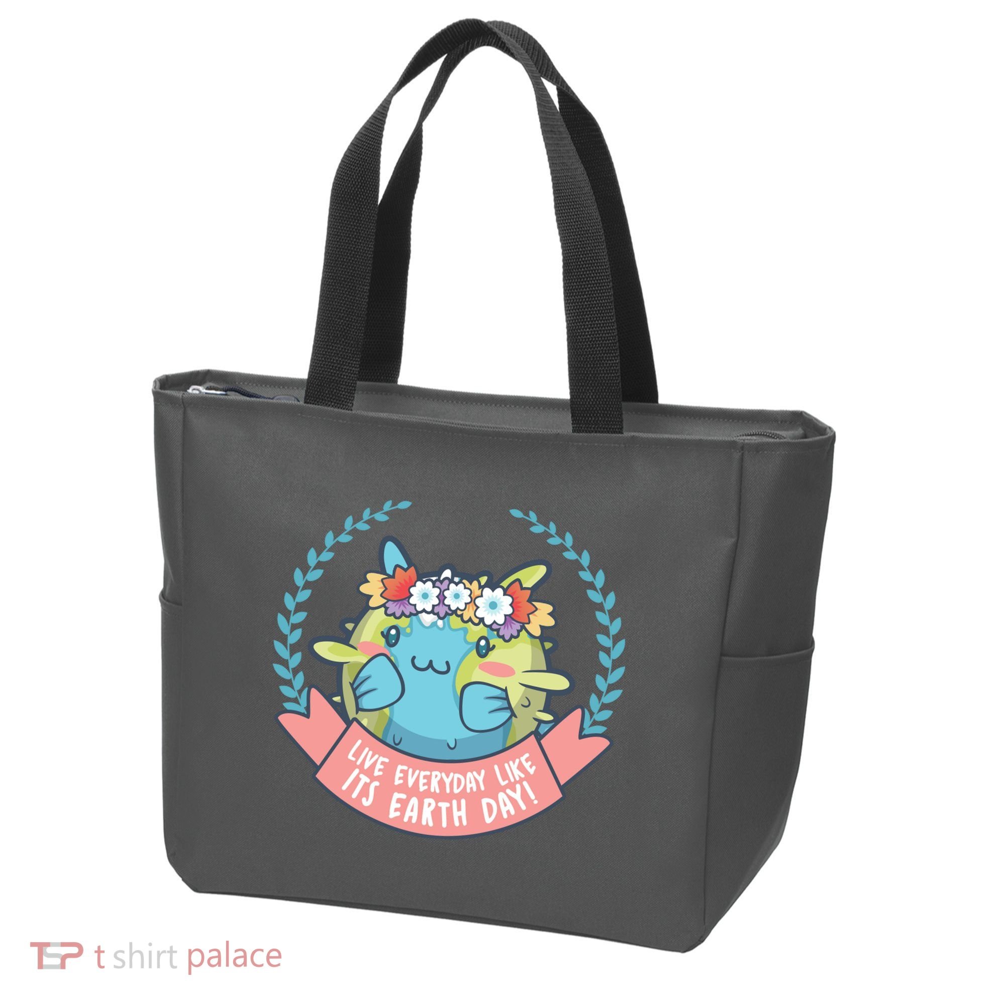 Live Everyday Like It's Earth Day Cute Tote Bag