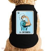 La Enfermera Mexican Slang Chicano Bingo Cards Doggie Tank thumb 0
