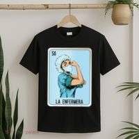 La Enfermera Mexican Slang Chicano Bingo Cards T-Shirt thumb 2