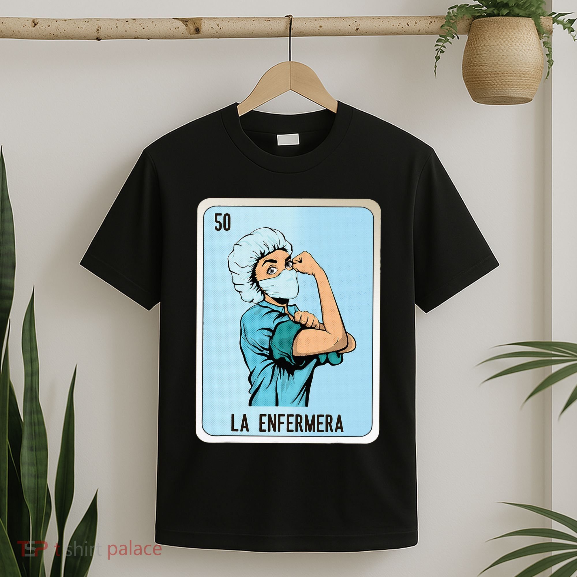 La Enfermera Mexican Slang Chicano Bingo Cards T-Shirt