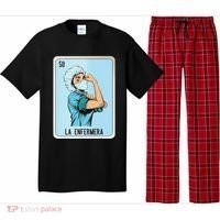 La Enfermera Mexican Slang Chicano Bingo Cards Pajama Set thumb 0