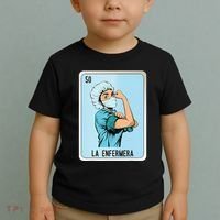 La Enfermera Mexican Slang Chicano Bingo Cards Toddler T-Shirt thumb 2