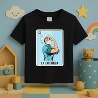 La Enfermera Mexican Slang Chicano Bingo Cards Toddler T-Shirt thumb 3