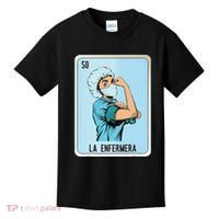 La Enfermera Mexican Slang Chicano Bingo Cards Kids T-Shirt thumb 0