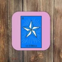 La Estrella Mexican Lottery Culture Coaster thumb 0
