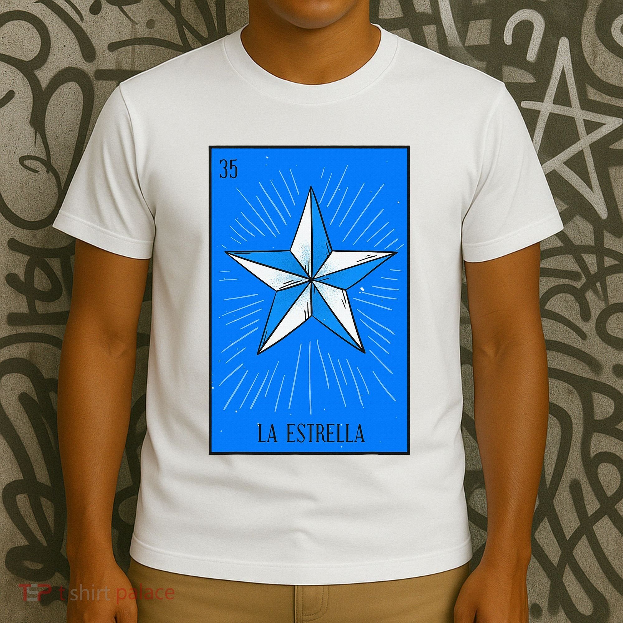 La Estrella Mexican Lottery Culture T-Shirt