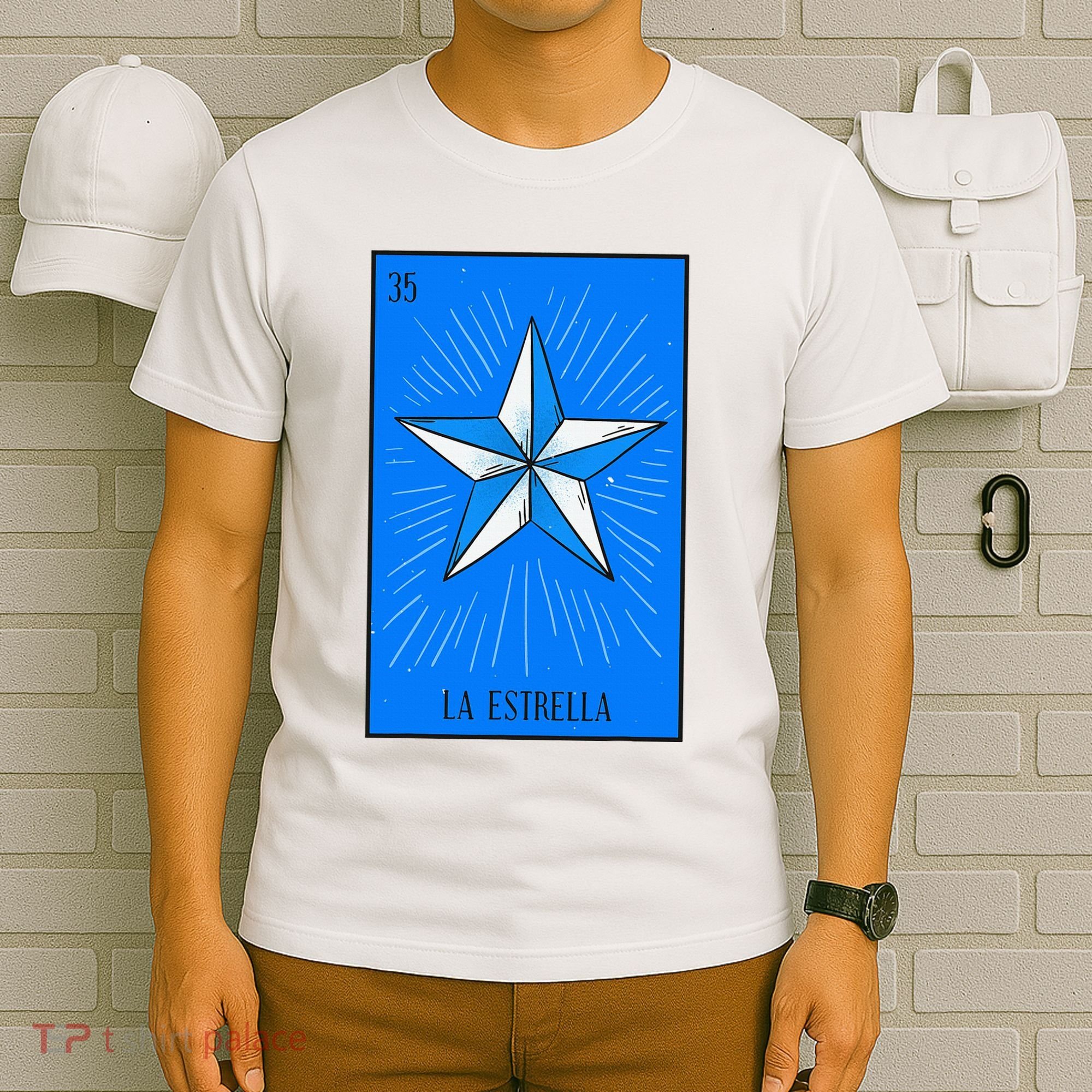 La Estrella Mexican Lottery Culture T-Shirt